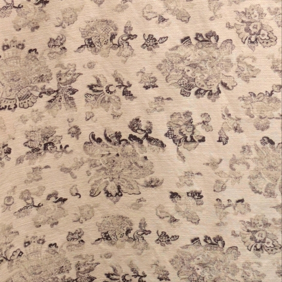 EUC Golden by TNA M Pink Floral Linen Blend Tunic with Macrame Rope Belt - Picture 6 of 6